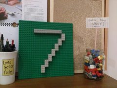 Seven is a really big number.