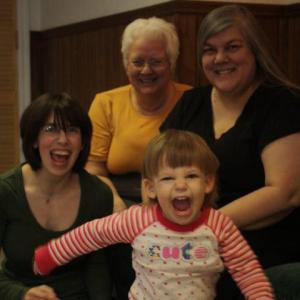 Four generations of phase-eeze girls :)